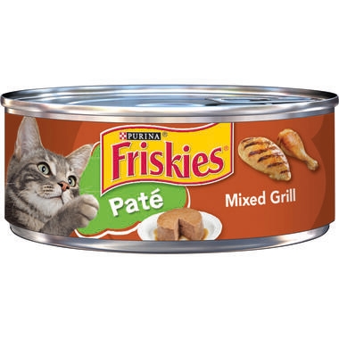 Friskies Pat Mixed Grill Adult Wet Cat Food Purina